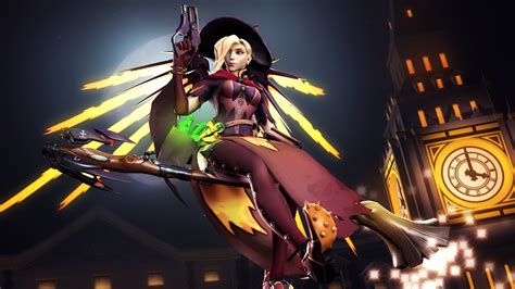 Artistry and Enchantment: Delve into Witch Mercy with a Fan Sketch